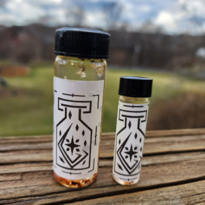 RADIOACTIVE ICE Ritual & Spell Oil | For Heavy Duty Curses, Hexes, Bindings, And Other Spellwork | Imbued with Comet Energies