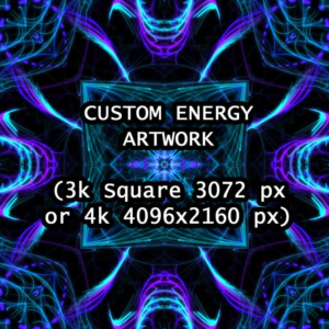 Custom Energy Mandala Artwork: Spirit Guide Artwork